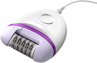 Эпилятор Philips BRE225/00 скор.:2 от электр.сети белый/фиолетовый от магазина РЭССИ