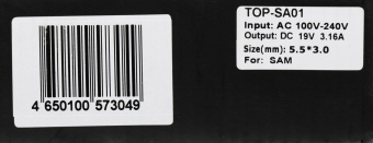 Блок питания TopON 63781 60W 19V-19V 3.16A от бытовой электросети от магазина РЭССИ