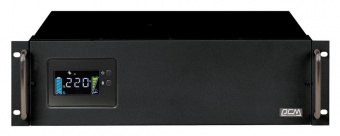 Источник бесперебойного питания Powercom King Pro RM KIN-1500AP LCD 900Вт 1500ВА черный от магазина РЭССИ