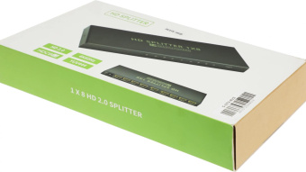 Сплиттер аудио-видео Premier 5-872-8V2 HDMI (f)/8xHDMI (f) черный от магазина РЭССИ