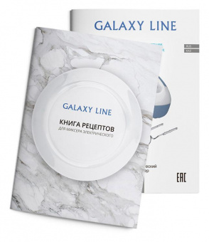 Миксер ручной Galaxy Line GL 2224 400Вт белый/синий от магазина РЭССИ