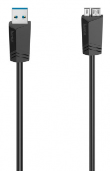 Кабель Hama H-200627 00200627 USB (m)-micro USB (m) 1.5м черный от магазина РЭССИ