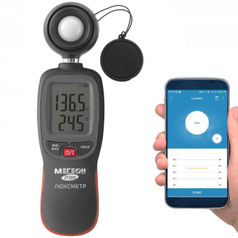 Люксметр МЕГЕОН 21380 с Bluetooth к0000033660 от магазина РЭССИ