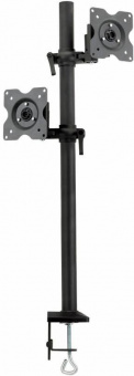 Кронштейн для мониторов ЖК Kromax OFFICE-5 серый 15"-32" макс.12кг настольный поворот и наклон от магазина РЭССИ