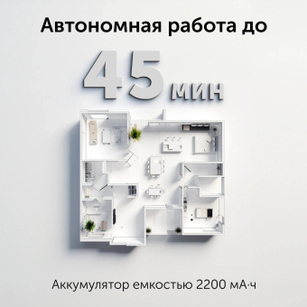 Пылесос ручной Red Solution V3070 350Вт черный/серый от магазина РЭССИ