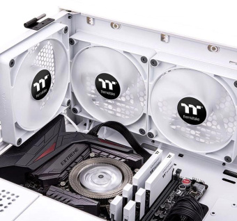 Вентилятор Thermaltake CT120 белый 4-pin 25.8dB Ret (CL-F151-PL12WT-A) от магазина РЭССИ
