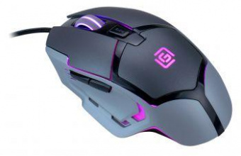 Мышь Оклик 915G HELLWISH V2 черный/серый оптическая (4800dpi) USB (6but) от магазина РЭССИ