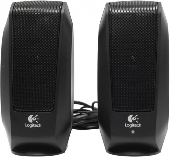 Колонки Logitech S120 2.0 черный 2.2Вт от магазина РЭССИ