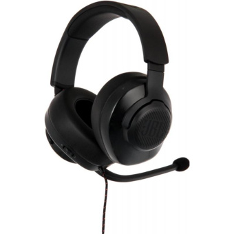 Наушники с микрофоном JBL Quantum 300 черный 1.2м мониторные USB оголовье (JBLQUANTUM300BLK) от магазина РЭССИ