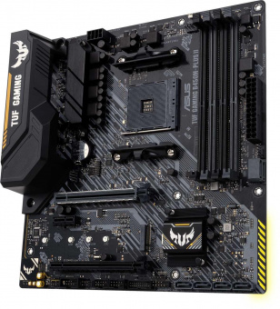 Материнская плата Asus TUF GAMING B450M-PLUS II Soc-AM4 AMD B450 4xDDR4 mATX AC`97 8ch(7.1) GbLAN RAID+DVI+HDMI от магазина РЭССИ