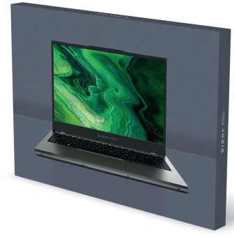 Ноутбук Digma Pro Fortis Core i5 1035G1 8Gb SSD512Gb Intel UHD Graphics 14.1" IPS FHD (1920x1080) Windows 11 Professional grey WiFi BT Cam 4000mAh (DN14P5-8DXW01) от магазина РЭССИ