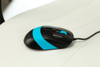 Кресло игровое Zombie RUNNER белый/голубой эко.кожа крестов. пластик от магазина РЭССИ