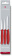 Набор ножей кухон. Victorinox Swiss Classic (6.7111.3) компл.:3шт красный подар.коробка от магазина РЭССИ