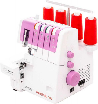 Оверлок Merrylock 360 белый от магазина РЭССИ