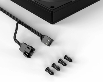 Вентилятор для корпуса ID-Cooling AS-140-K Duet 140х140x25 черный 4-pin 24.9дБ (упак.:2шт) Ret от магазина РЭССИ