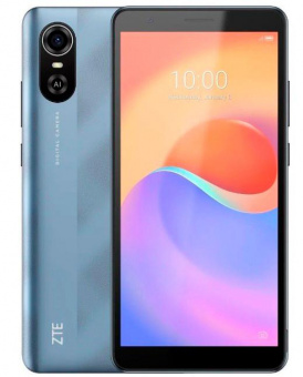 Смартфон ZTE Blade A31 Plus 32Gb 2Gb серый моноблок 3G 4G 2Sim 6" 720x960 Android R Go 8Mpix 802.11 b/g/n NFC GPS GSM900/1800 GSM1900 FM microSD max128Gb от магазина РЭССИ