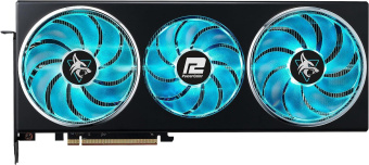 Видеокарта PowerColor PCI-E 4.0 RX7700XT 12G-L/OC AMD Radeon RX 7700XT 12Gb 192bit GDDR6 2226/18000 HDMIx1 DPx3 HDCP Ret от магазина РЭССИ