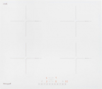 Индукционная варочная поверхность Weissgauff HI 640 WSC белый от магазина РЭССИ