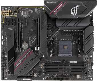 Материнская плата Asus ROG STRIX B550-F GAMING Soc-AM4 AMD B550 4xDDR4 ATX AC`97 8ch(7.1) 2.5Gg RAID+HDMI+DP от магазина РЭССИ