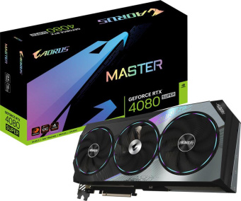 Видеокарта Gigabyte PCI-E 4.0 GV-N408SAORUS M-16GD NVIDIA GeForce RTX 4080 Super 16Gb 256bit GDDR6X 2625/23000 HDMIx1 DPx3 HDCP Ret от магазина РЭССИ