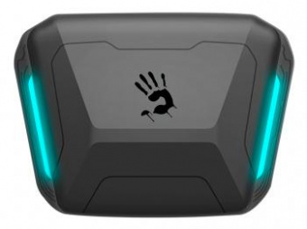 Гарнитура вкладыши A4Tech Bloody M70 черный/синий беспроводные bluetooth в ушной раковине (M70 BLACK+BLUE) от магазина РЭССИ