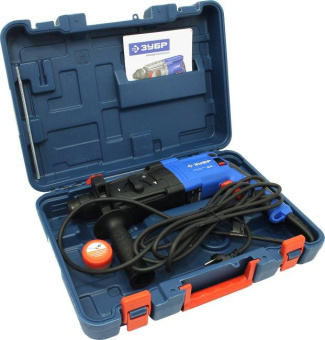 Перфоратор Зубр ЗП-24-750 К патрон:SDS-plus уд.:2.6Дж 750Вт (кейс в комплекте) от магазина РЭССИ