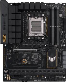 Материнская плата Asus TUF GAMING B650-PLUS SocketAM5 AMD B650 4xDDR5 ATX AC`97 8ch(7.1) 2.5Gg RAID+HDMI+DP от магазина РЭССИ