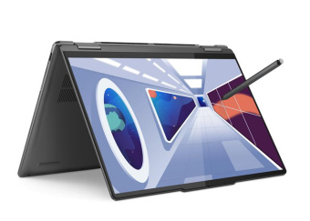 Ноутбук Lenovo Yoga 7 14ARP8 Ryzen 5 7535U 8Gb SSD512Gb AMD Radeon 660M 14" OLED Touch WUXGA (1920x1200) Windows 11 Home grey WiFi BT Cam (82YM0027RK) от магазина РЭССИ