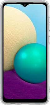 Чехол (клип-кейс) Samsung для Samsung Galaxy A02 Soft Clear Cover прозрачный (EF-QA022TTEGRU) от магазина РЭССИ