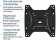 Кронштейн для телевизора Kromax OPTIMA-200 черный 15"-42" макс.25кг настенный фиксированный от магазина РЭССИ