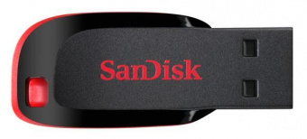 Флеш Диск Sandisk 16Gb Cruzer Blade SDCZ50-016G-B35 USB2.0 черный от магазина РЭССИ