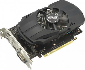 Видеокарта Asus PCI-E PH-GTX1650-O4GD6-P-EVO NVIDIA GeForce GTX 1650 4096Mb 128 GDDR6 1605/12000 DVIx1 HDMIx1 DPx1 HDCP Ret от магазина РЭССИ