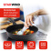 Картинка Сковорода Starwind Chef Induction SW-CHI4028 круглая 28см покрытие: Pfluon ручка несъемная (без крышки) черный (SW-CHI4028/КОР) от магазина РЭССИ Сковорода Starwind Chef Induction SW-CHI4028 круглая 28см покрытие: Pfluon ручка несъемная (без крышки) черный (SW-CHI4028/КОР) от магазина РЭССИ