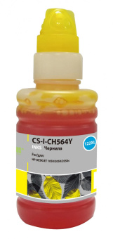 Чернила Cactus CS-I-CH564Y желтый 100мл для HP DJ 1050/2050/2050s от магазина РЭССИ