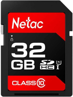 Флеш карта SDHC 32GB Netac NT02P600STN-032G-R P600 w/o adapter от магазина РЭССИ