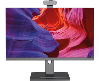 Моноблок Digma Pro Vision 23.8" Full HD i5 1235U (1.3) 16Gb SSD512Gb UHDG CR Windows 11 Pro Eth WiFi BT 90W клавиатура мышь Cam черный 1920x1080 от магазина РЭССИ