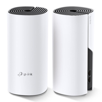 Бесшовный Mesh роутер TP-Link Deco M4 (DECO M4(2-PACK)) AC1200 10/100/1000BASE-TX белый (упак.:2шт) от магазина РЭССИ