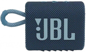 Колонка порт. JBL GO 3 синий 4.2W 1.0 BT 10м (JBLGO3BLU) от магазина РЭССИ