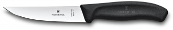 Нож кухонный Victorinox Swiss Classic (6.8103.12B) стальной разделочный лезв.120мм прямая заточка черный блистер от магазина РЭССИ