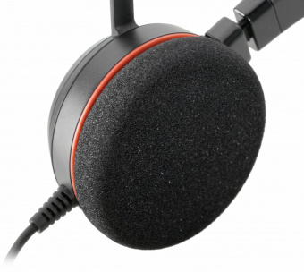 Наушники с микрофоном Jabra Evolve 20 MS Stereo черный 1.2м накладные USB оголовье (4999-823-109) от магазина РЭССИ