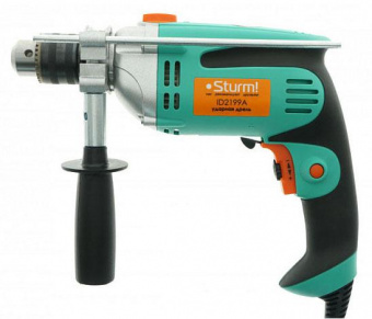 Дрель ударная Sturm! ID2199A 980Вт ключевой реверс от магазина РЭССИ