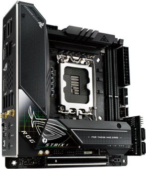 Материнская плата Asus ROG STRIX Z690-I GAMING WIFI Soc-1700 Intel Z690 2xDDR5 mini-ITX AC`97 8ch(7.1) 2.5Gg RAID+HDMI от магазина РЭССИ