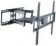 Кронштейн для телевизора Ultramounts UM873 черный 37"-70" макс.40кг настенный поворотно-выдвижной и наклонный от магазина РЭССИ
