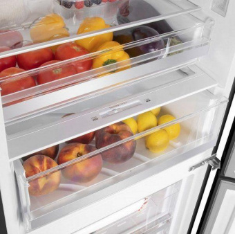 Холодильник Maunfeld MFF200NFB черный (двухкамерный) от магазина РЭССИ