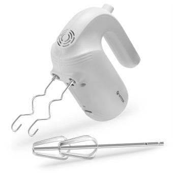 Миксер ручной Vitek VT-1494 400Вт белый от магазина РЭССИ