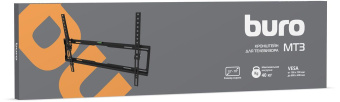 Кронштейн для телевизора Buro MT3 черный 32"-70" макс.40кг настенный наклон от магазина РЭССИ