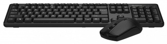 Клавиатура + мышь A4Tech 3330N клав:черный мышь:черный USB беспроводная Multimedia от магазина РЭССИ
