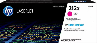 Картридж лазерный HP 212X W2123X пурпурный (10000стр.) для HP CLJ Enterprise M554/M555 от магазина РЭССИ