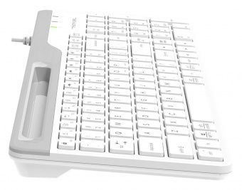 Клавиатура A4Tech Fstyler FK25 белый/серый USB slim от магазина РЭССИ