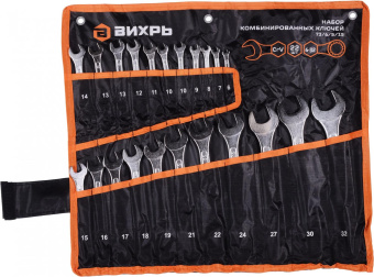 Набор ключей Вихрь 73/6/5/15 от магазина РЭССИ